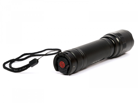 Ручной тактический фонарь SKYWOODS TACTIC, 3000 люмен, USB-Type C, холодный свет, IP67