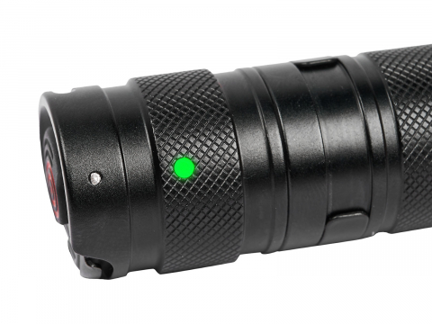 Ручной фонарь SKYWOODS TACTIC, 1800 люмен, USB-Type C, холодный свет, IP67