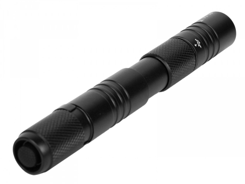 Фонарь-ручка SKYWOODS PENLIGHT FIX P4 Short, 350 люмен, фокусировка луча, Type-C