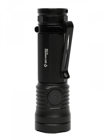 Ручной фонарь SKYWOODS MYSTIC, 1000 люмен, USB-Type C, холодный свет, IP67